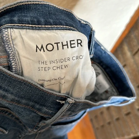 BOGO! Mother The Insider Crop Step Chew Dancing on Coals - Picture 9 of 12